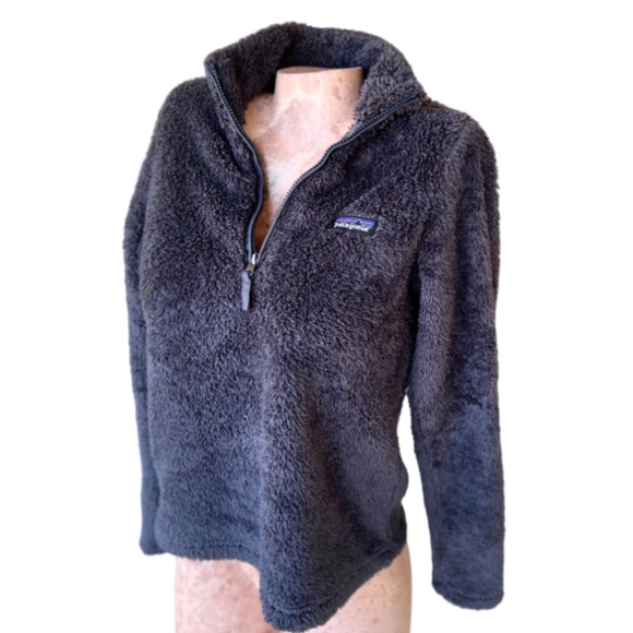 Patagonia Jackets & Blazers - Navy Teddy Sweatshirt 1/4-Zip
